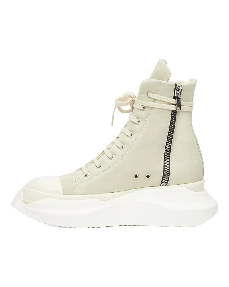 DRKSHDW by Rick Owens Abstract high-top sneakers - Nude Nude