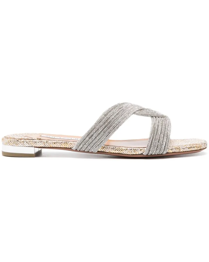 Aquazzura Felix Sandalen - Silber Silber