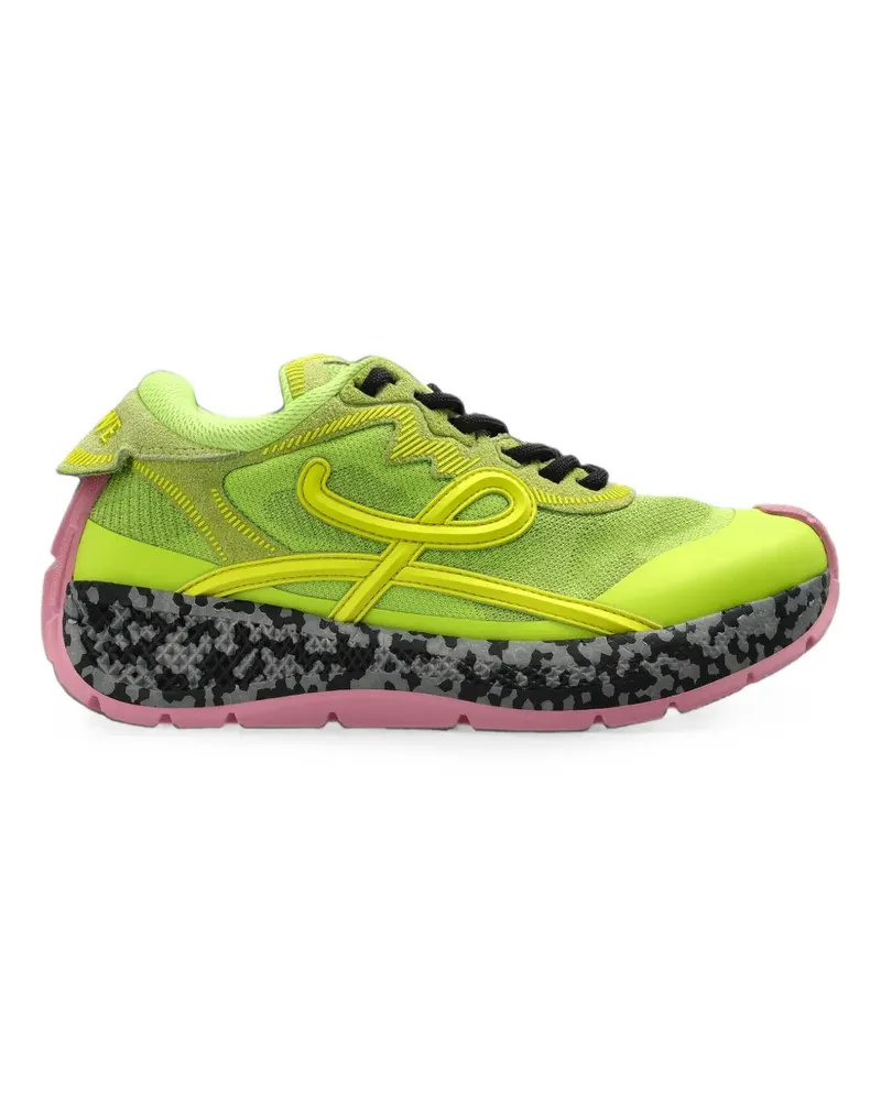 Loewe Pogo panelled sneakers - Grün Grün