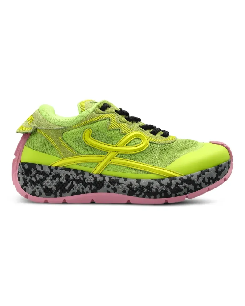 Loewe Pogo Sneakers mit Einsätzen - Grün Grün