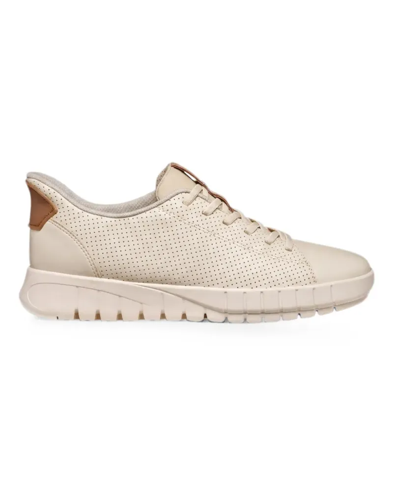 Geox Perforierte Flextride Plus Slip-On-Sneakers - Nude Nude