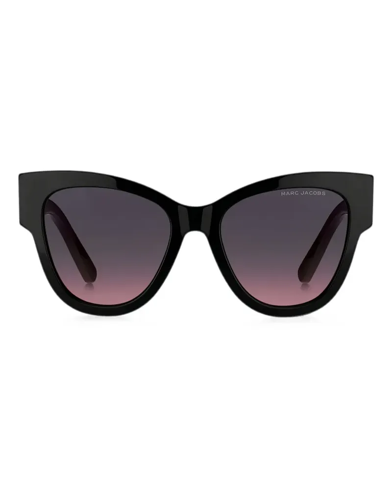 Marc Jacobs Cat-Eye-Sonnenbrille im Oversized-Look - Schwarz Schwarz
