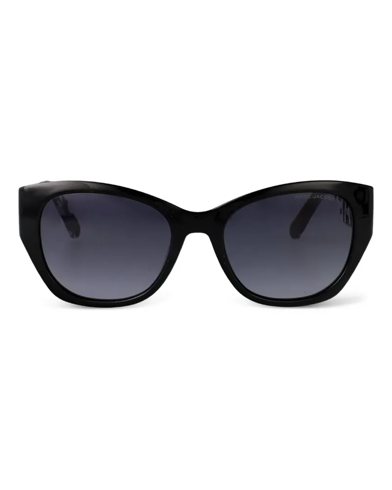 Marc Jacobs Cat-Eye-Sonnenbrille im Oversized-Look - Schwarz Schwarz