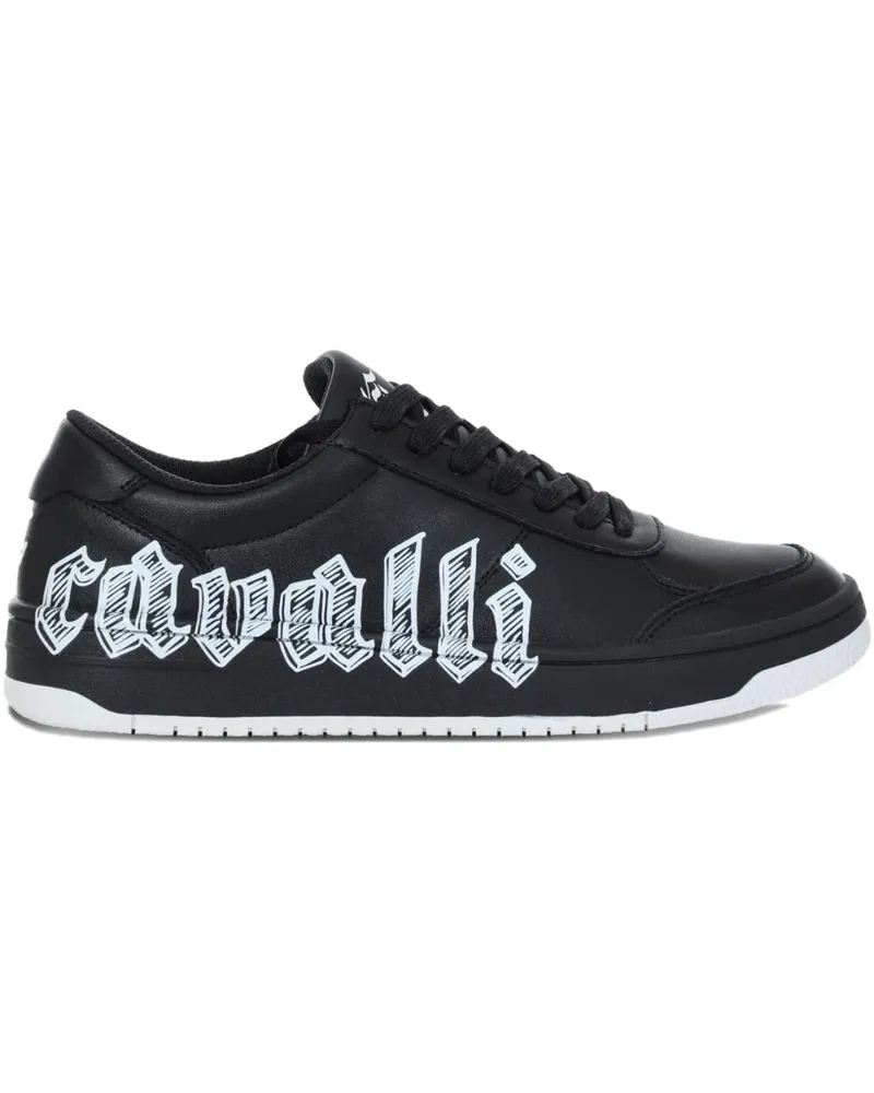Just Cavalli cavalli logo trainers - Schwarz Schwarz