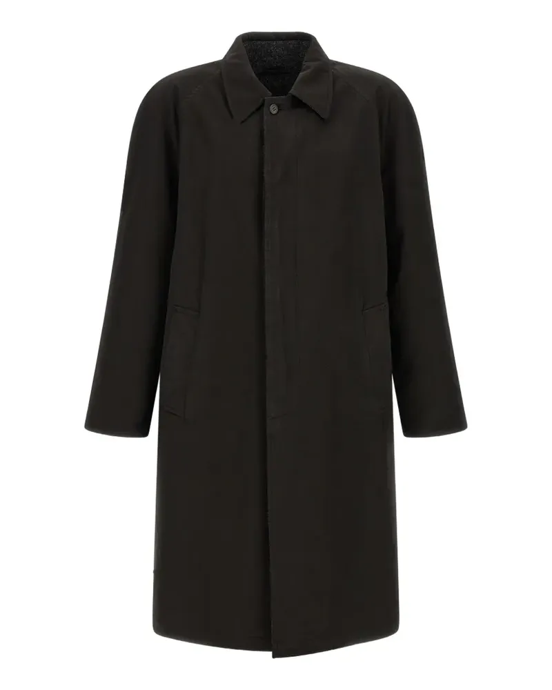 Prada Wendbarer Mantel - Schwarz Schwarz
