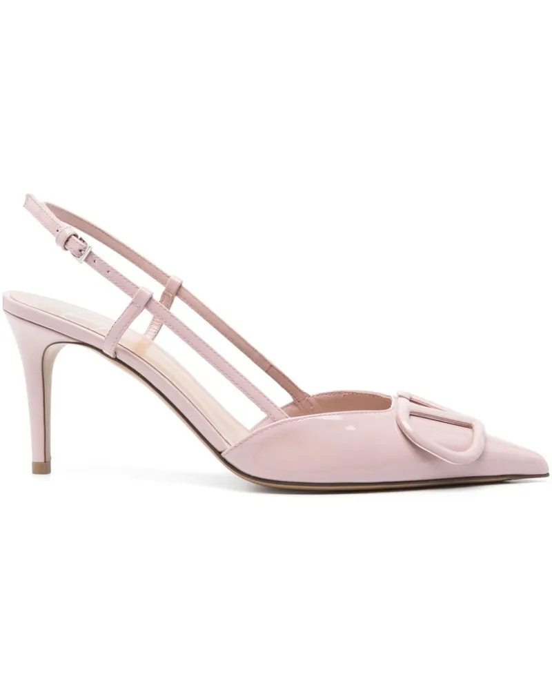 Valentino Garavani VLogo Signature Pumps 80mm - Rosa Rosa
