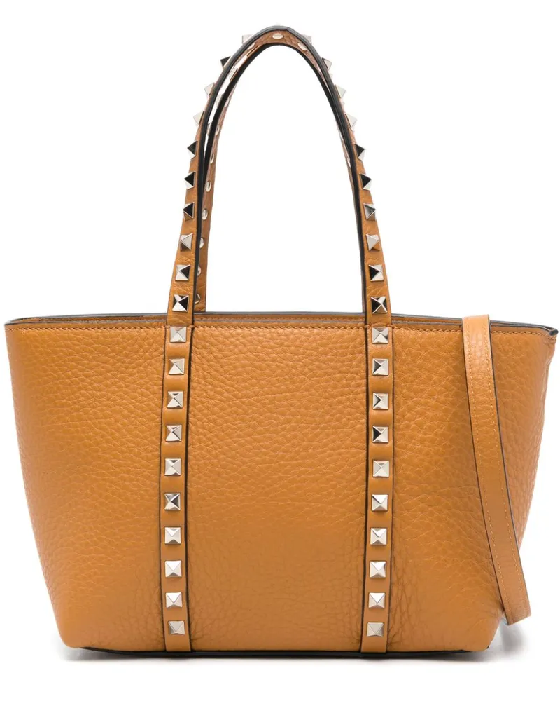 Valentino Garavani Rockstud Shopper - Orange Orange