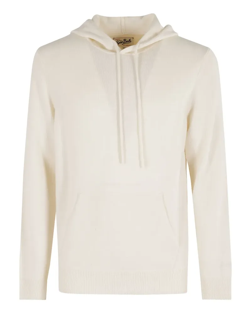 MC2 Saint Barth wool hoodie - Weiß Weiß
