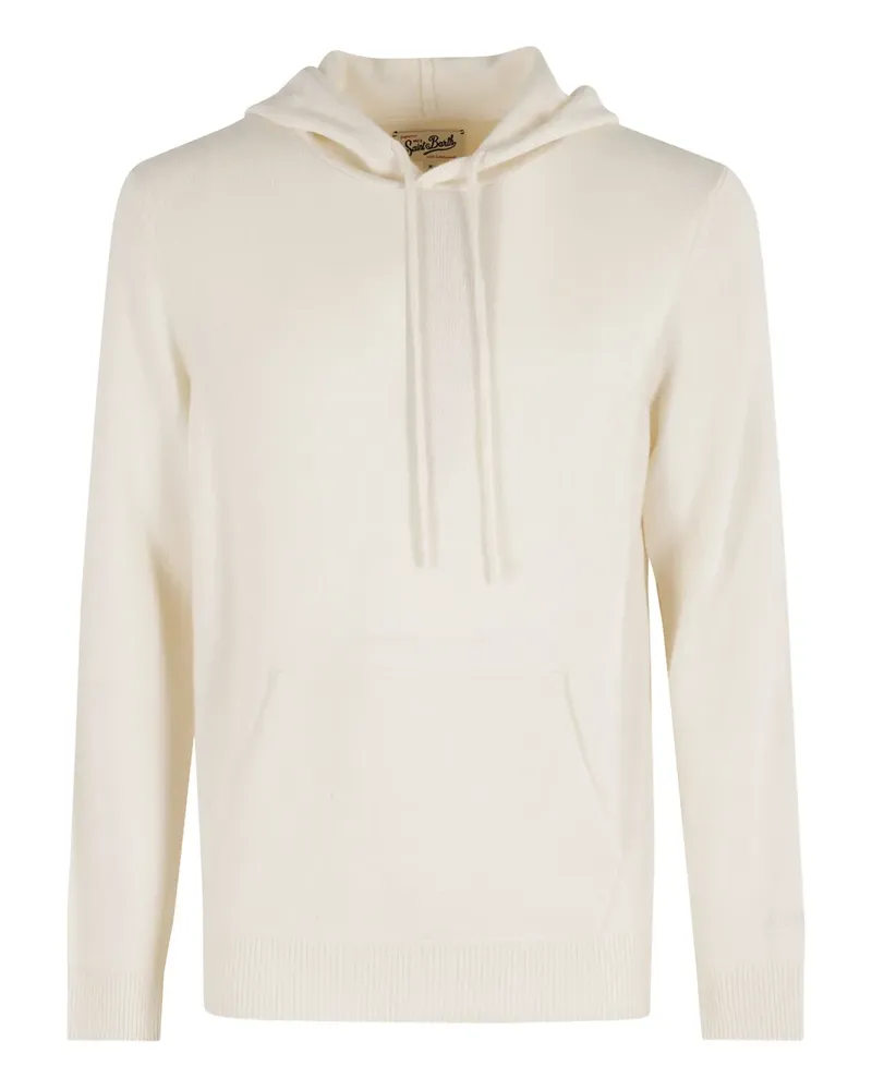 MC2 Saint Barth Hoodie aus Wolle - Weiß Weiß