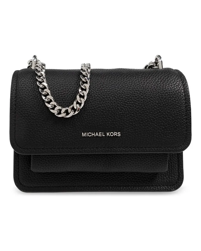 Michael Kors Claire Schultertasche - Schwarz Schwarz