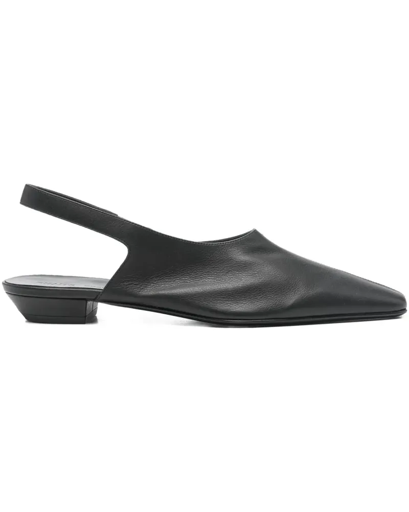 KHAITE Cecilia slingback flat pumps - Schwarz Schwarz