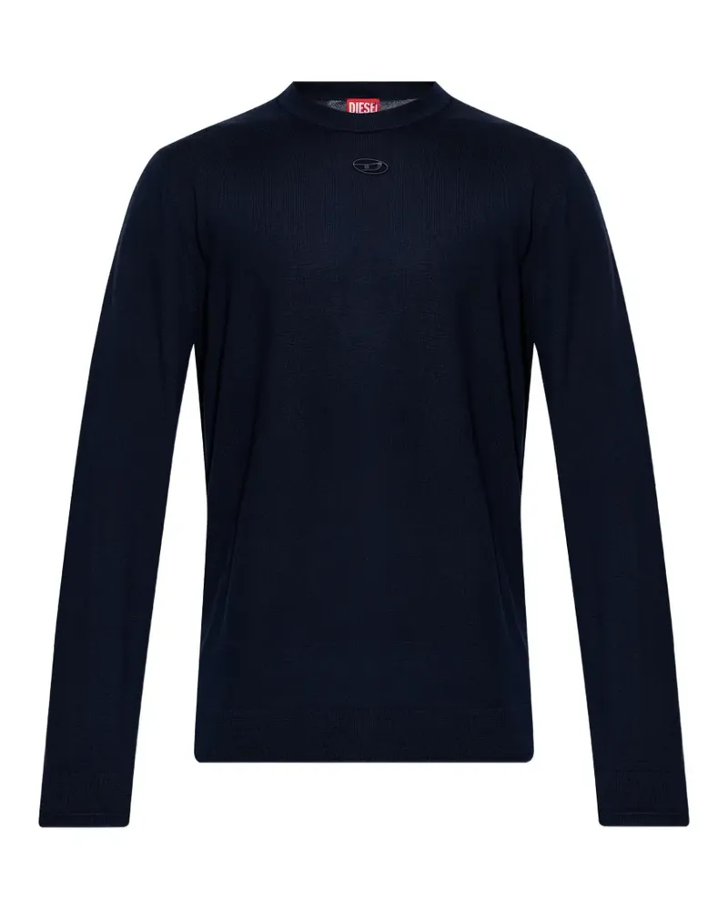 Diesel K-Valiam long-sleeved T-shirt - Blau Blau