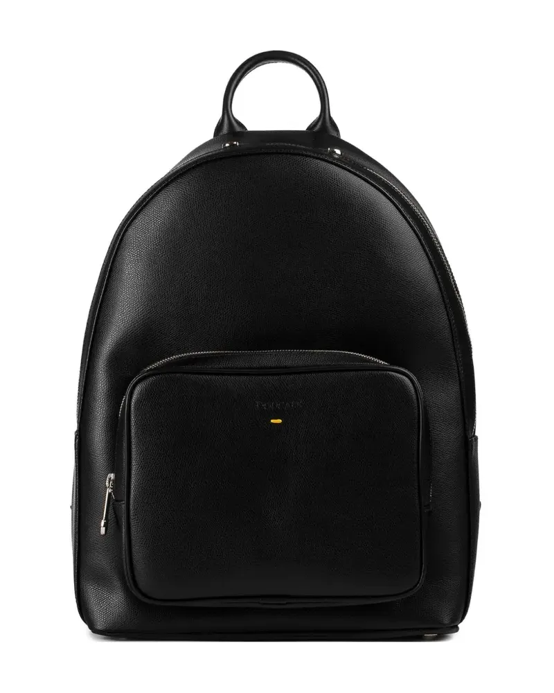 Doucal´s Rucksack aus Leder - Schwarz Schwarz