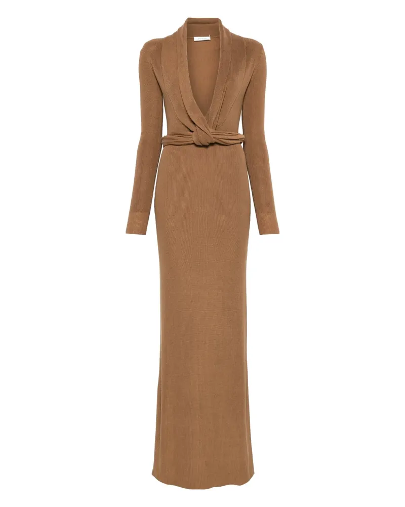 Aya Muse Aure Maxikleid - Braun Braun