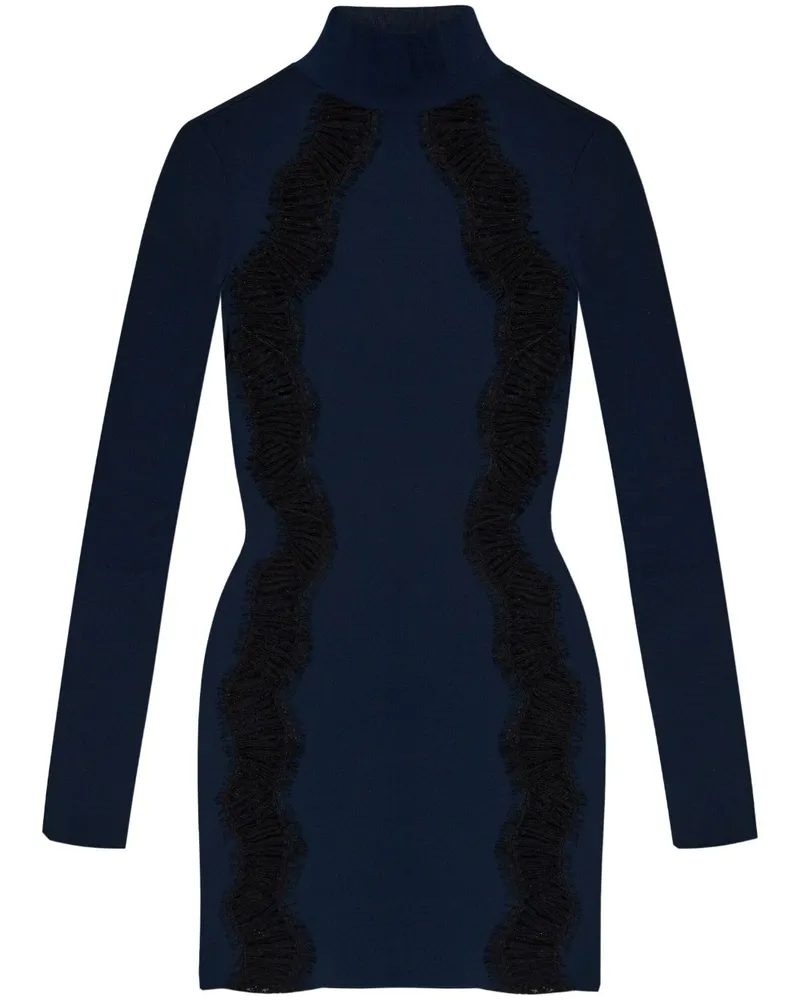 Stella McCartney Perforiertes Minikleid - Blau Blau