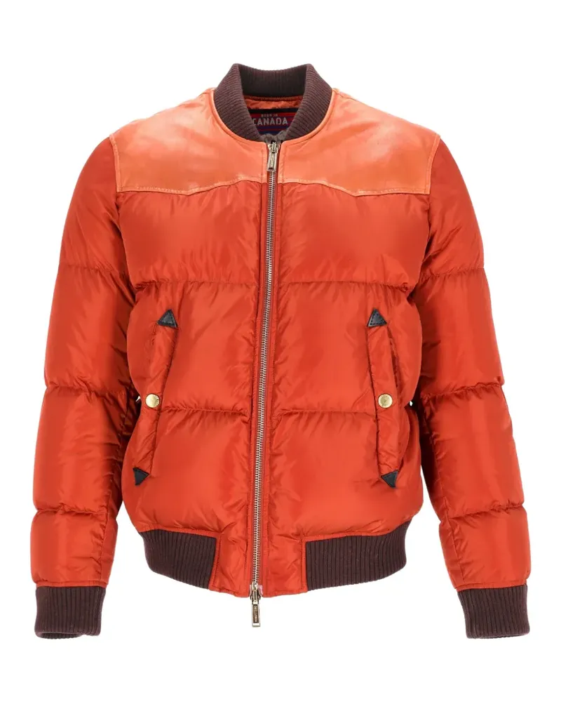 Dsquared2 Gesteppte Bomberjacke - Orange Orange