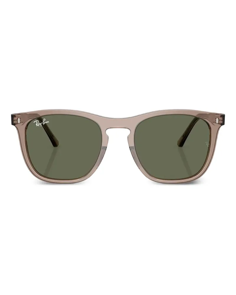 Ray Ban Sonnenbrille mit eckigem Gestell - Nude Nude