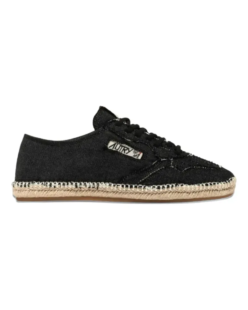 AUTRY canvas espadrille sneakers - Schwarz Schwarz