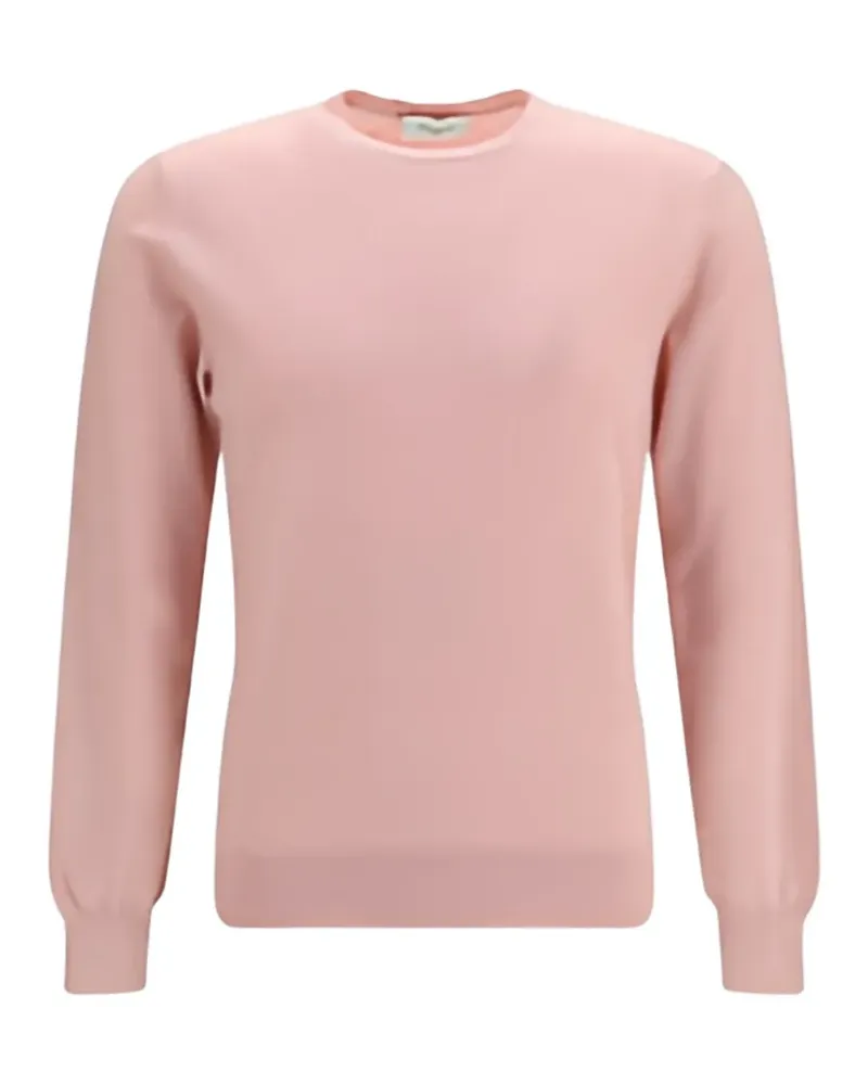 Piacenza Cashmere Kaschmirpullover mit rundem Ausschnitt - Rosa Rosa