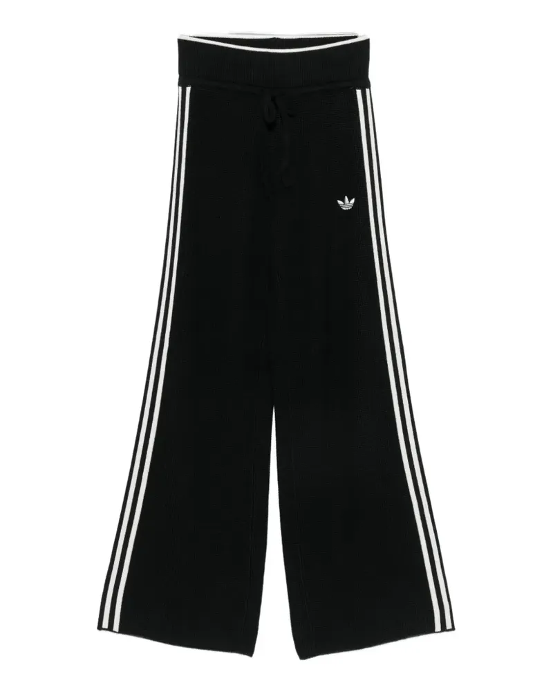 adidas Firebird Jogginghose mit Streifen - Schwarz Schwarz