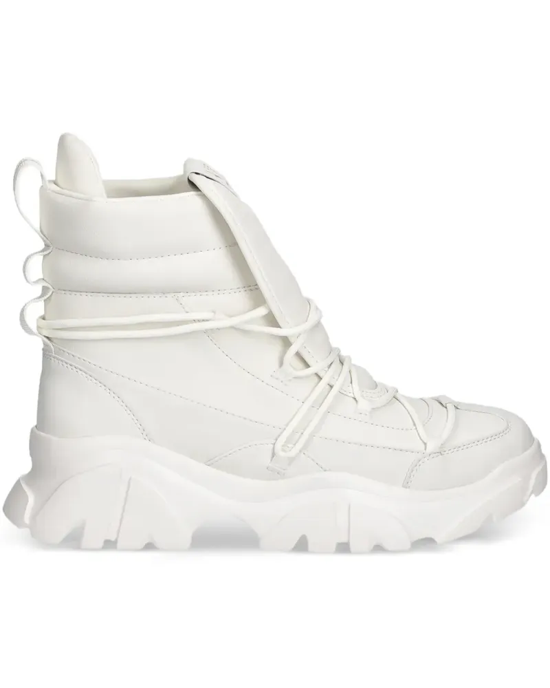 EA7 lace-up chunky sole boots - Weiß Weiß