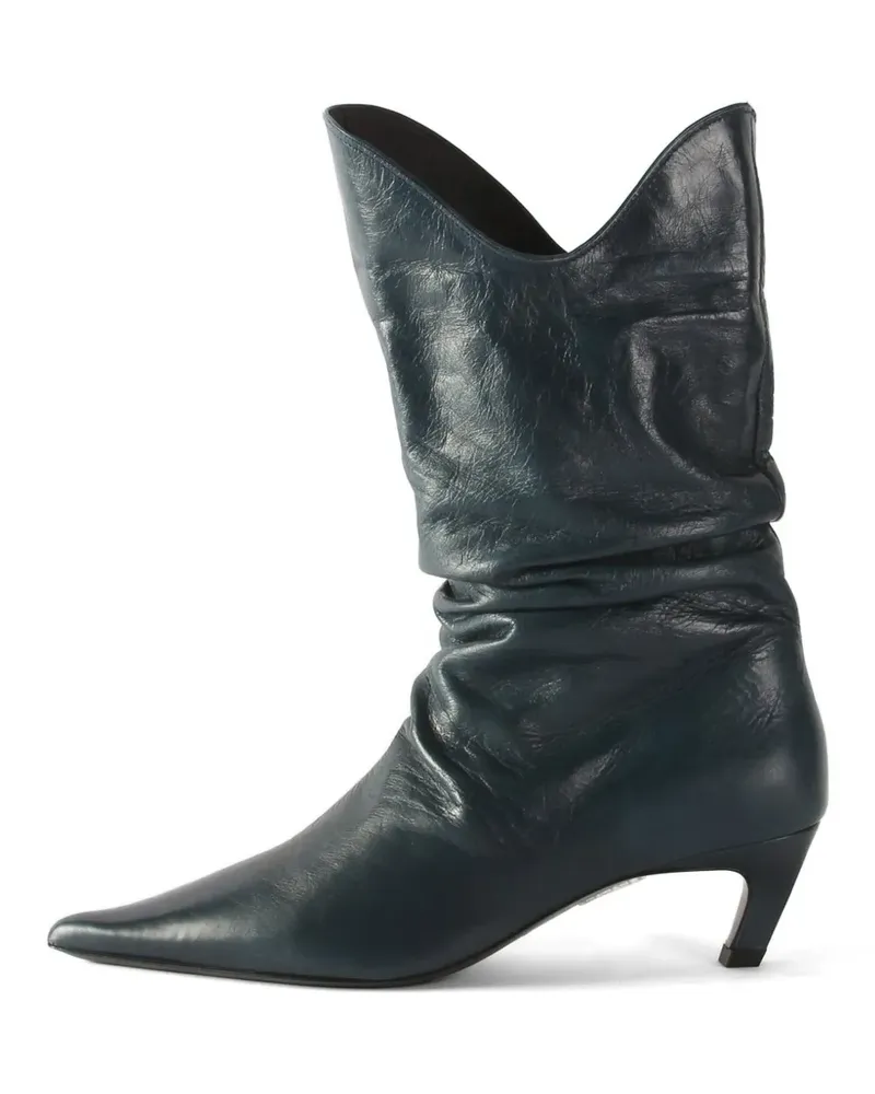 REJINA PYO Lockere Stiefel - Blau Blau