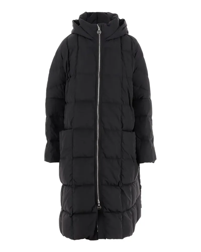 IENKI IENKI quilted hooded down coat - Schwarz Schwarz