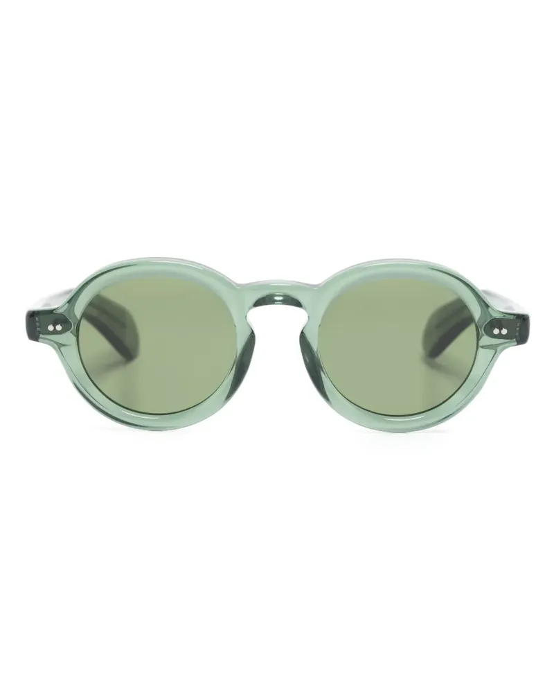 MOSCOT Foygel Sonnenbrille mit rundem Gestell - Grün Grün