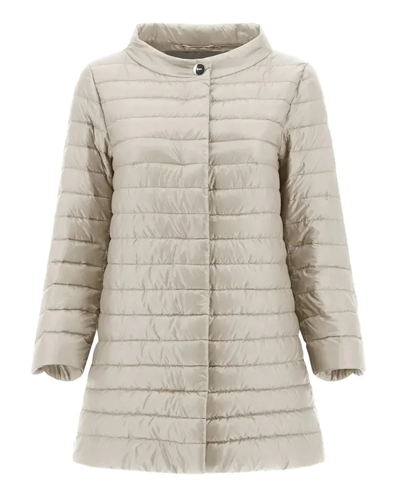 Herno Jacke mit verdecktem Verschluss - Nude Nude