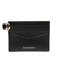 Givenchy Kartenetui mit Logo-Prägung Schwarz