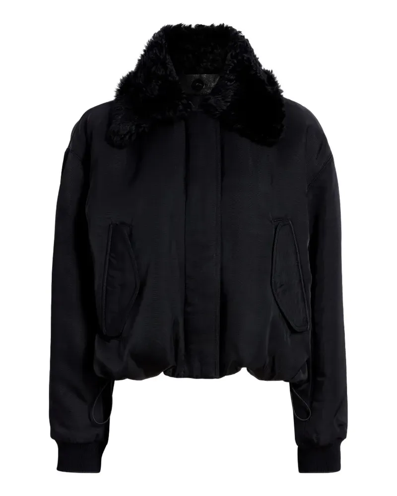 Proenza Schouler Wattierte Vadra Bomberjacke - Schwarz Schwarz