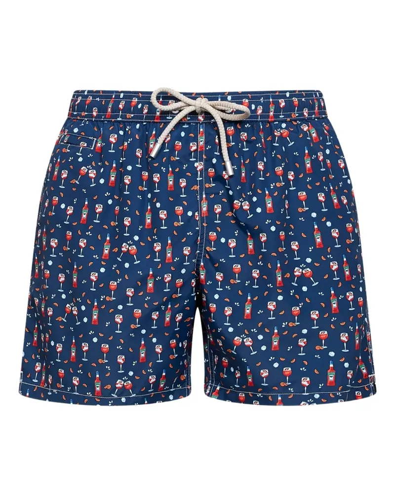 MC2 Saint Barth x Aperol Lighting swim shorts - Blau Blau