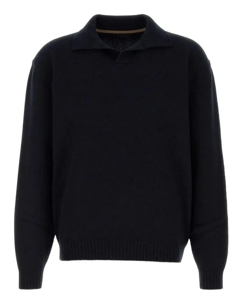 SEASE Klassischer Kaschmirpullover - Blau Blau