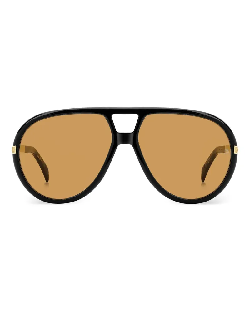 EYEWEAR by DAVID BECKHAM Voyager Sonnenbrille in Schildpattoptik - Braun Braun