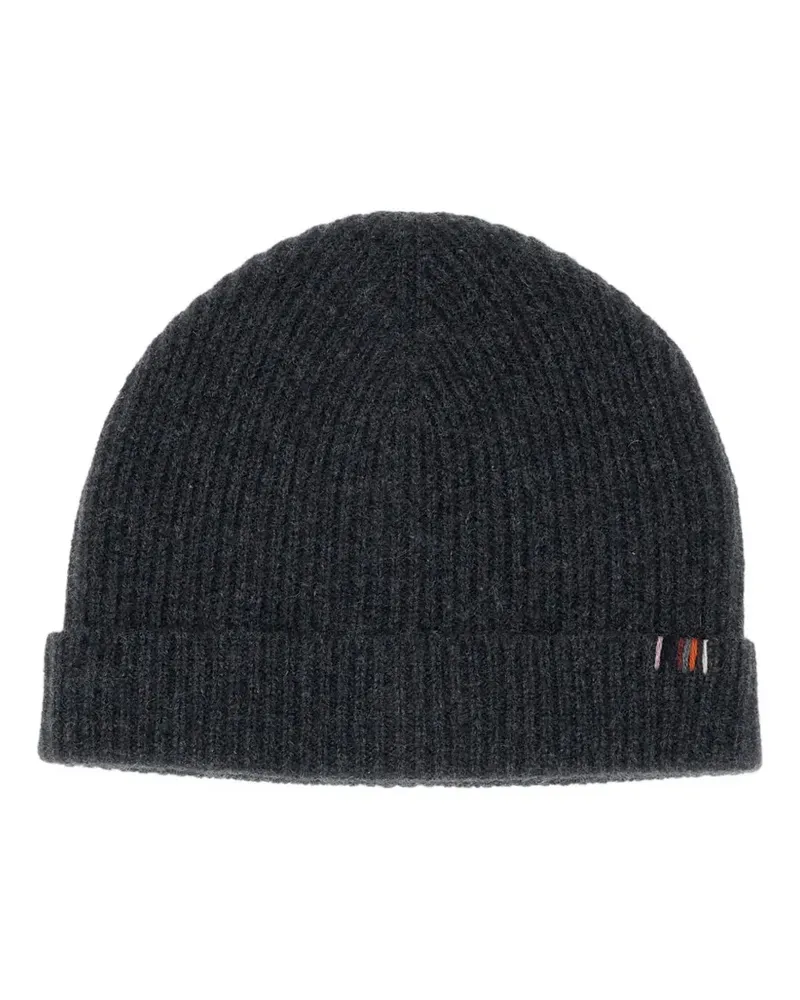 extreme cashmere Gerippte Beanie aus Kaschmir - Grau Grau