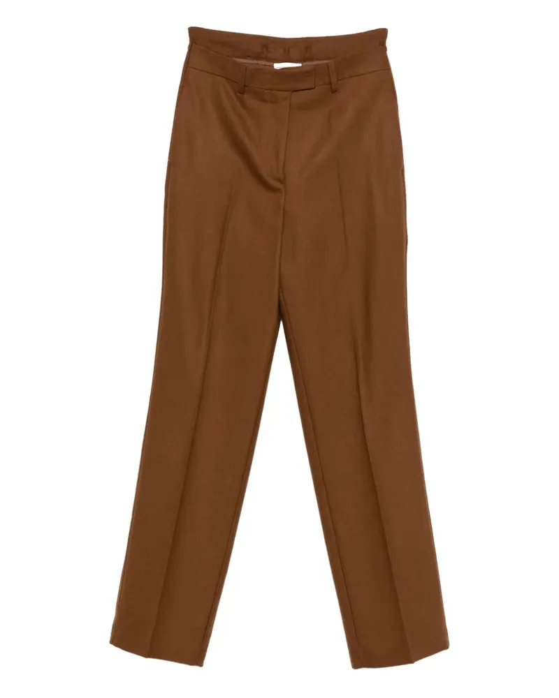 Semicouture Hose mit verdecktem Verschluss - Braun Braun