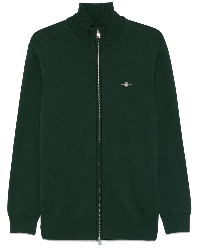 Gant Cardigan aus Baumwolle - Grün Grün