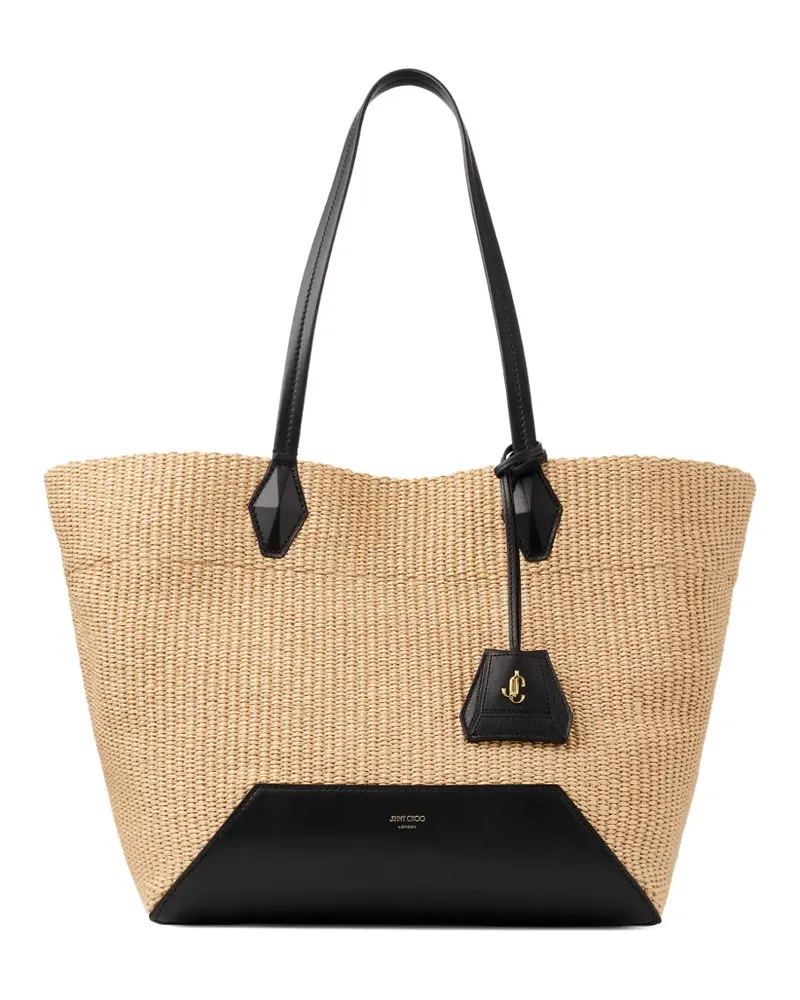 Jimmy Choo Mittelgroße Diamond Tote Bag - Nude Nude