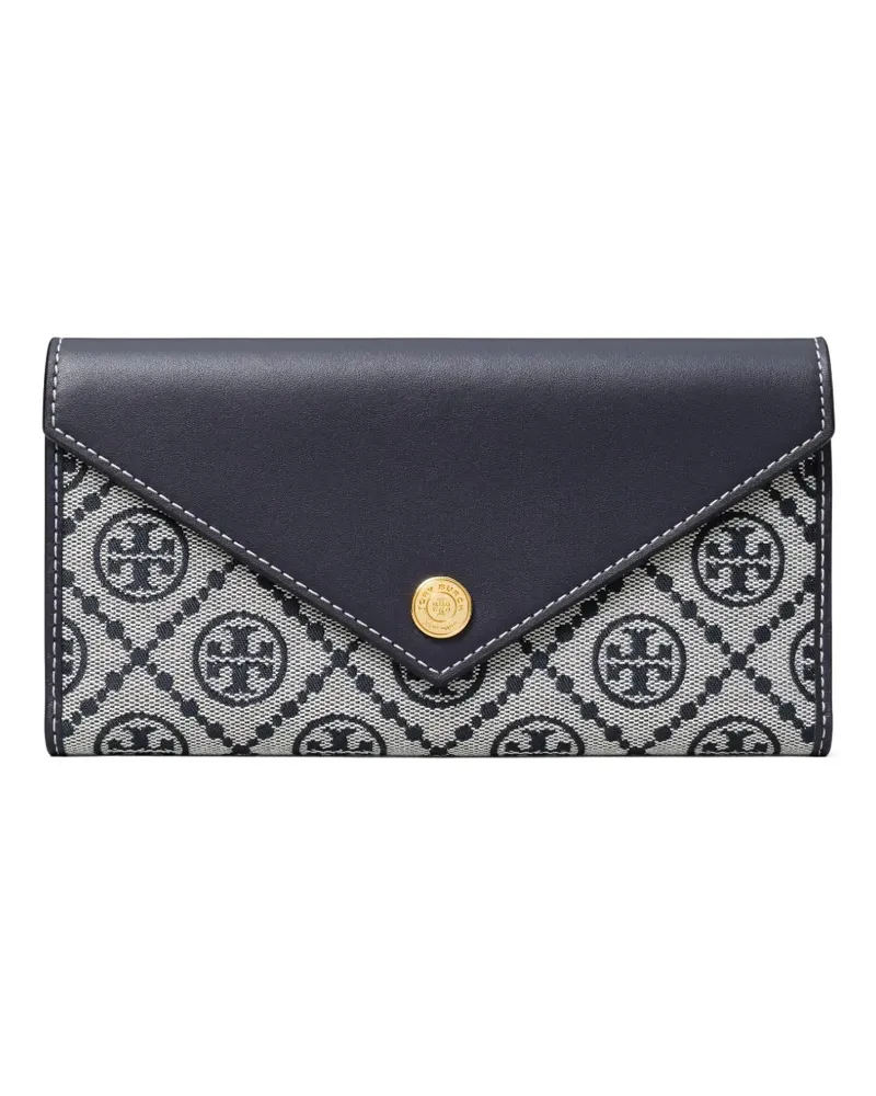 Tory Burch Portemonnaie mit T-Monogramm - Blau Blau