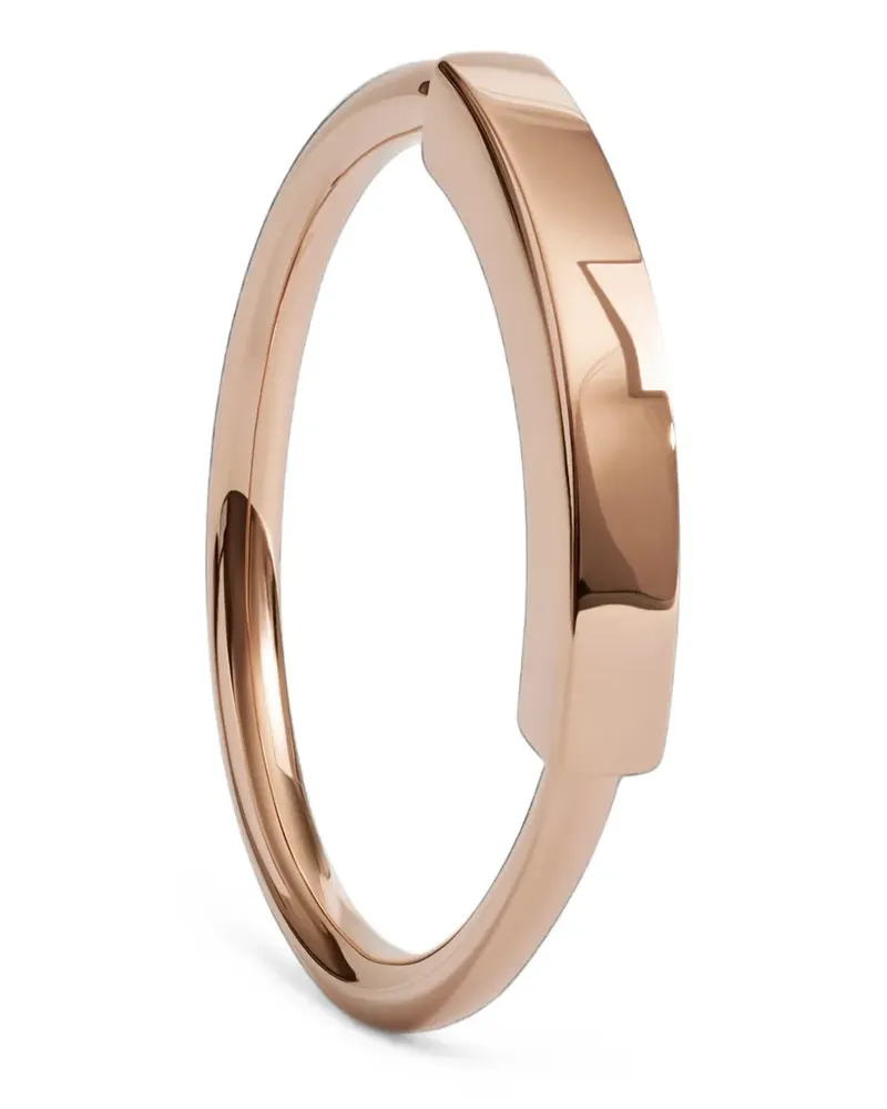 Monica Vinader MV Linear™ Stapelring - Rosa Rosa