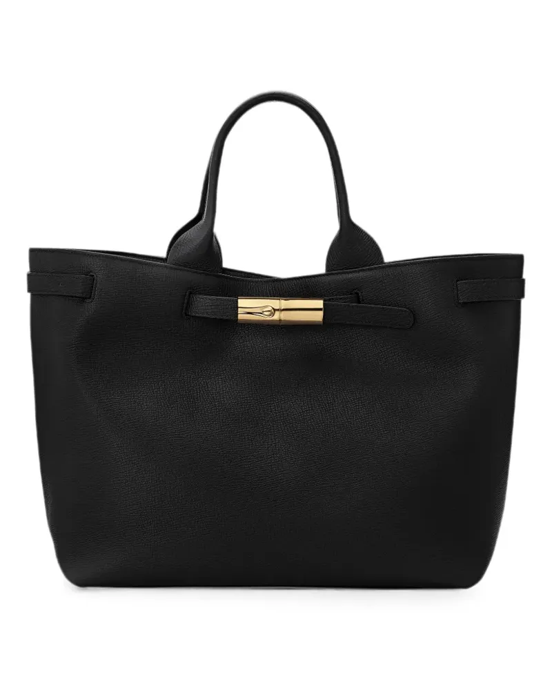 Longchamp Le Smart L tote bag - Schwarz Schwarz