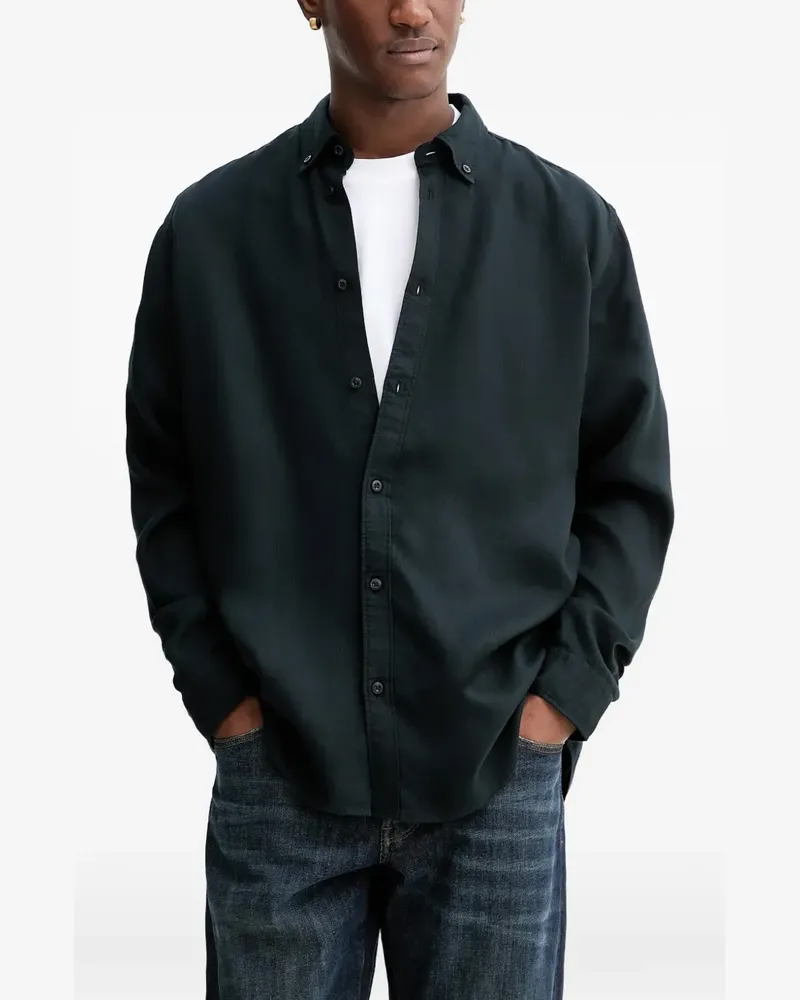 LES DEUX Klassisches Hemd - Schwarz Schwarz