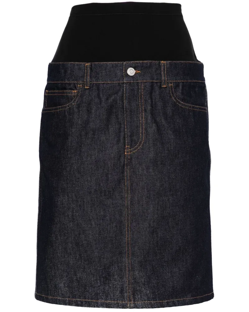 COPERNI Hybrid Jeans-Midirock - Blau Blau