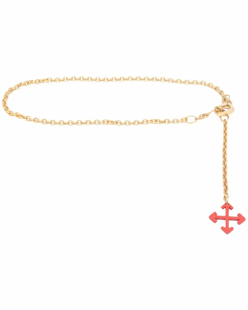 OFF-WHITE Kettengürtel mit Pfeilen - Gold Gold