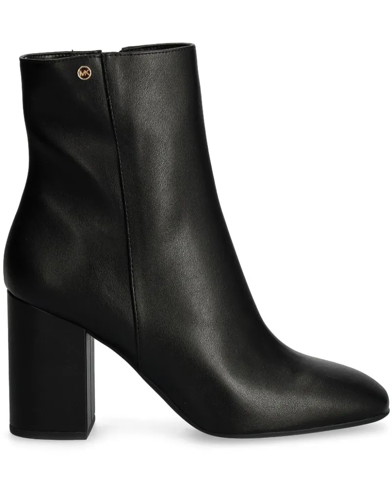 Michael Kors Stiefeletten aus Leder - Schwarz Schwarz