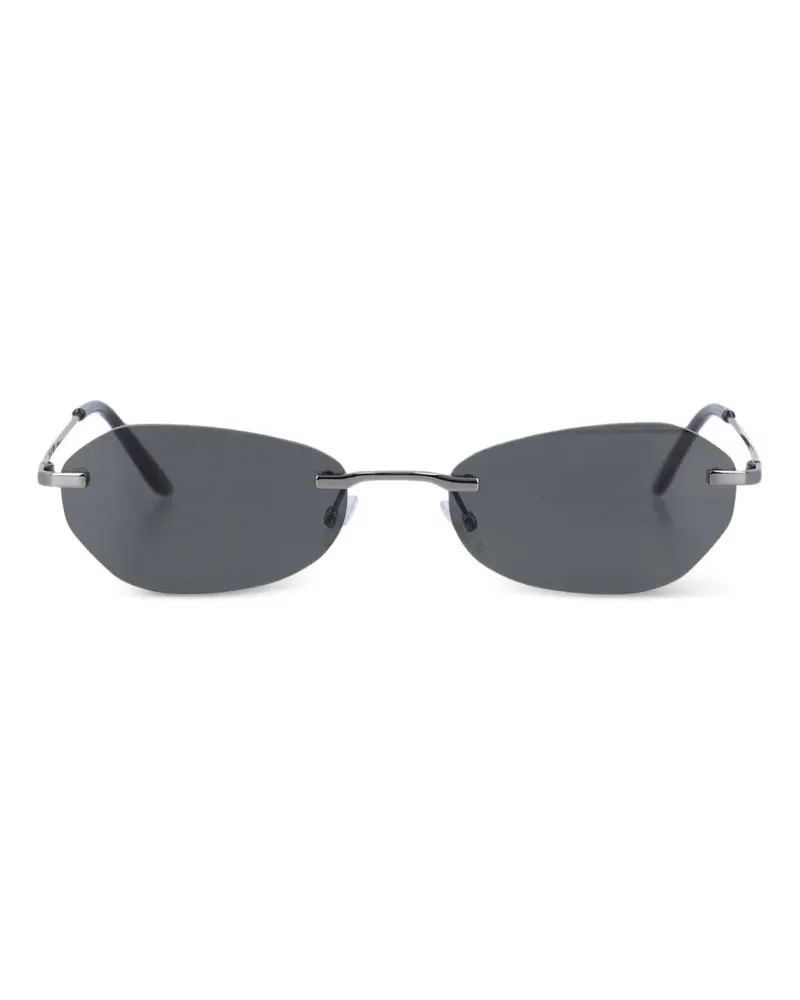 Our Legacy Adorable oval-frame sunglasses - Grau Grau