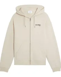 Axel Arigato Field Hoodie mit Logo-Print Nude