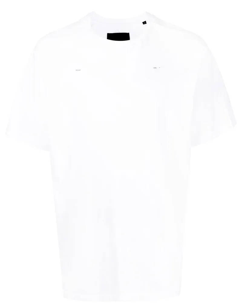Heliot Emil T-Shirt mit Logo-Print - Weiß Weiß