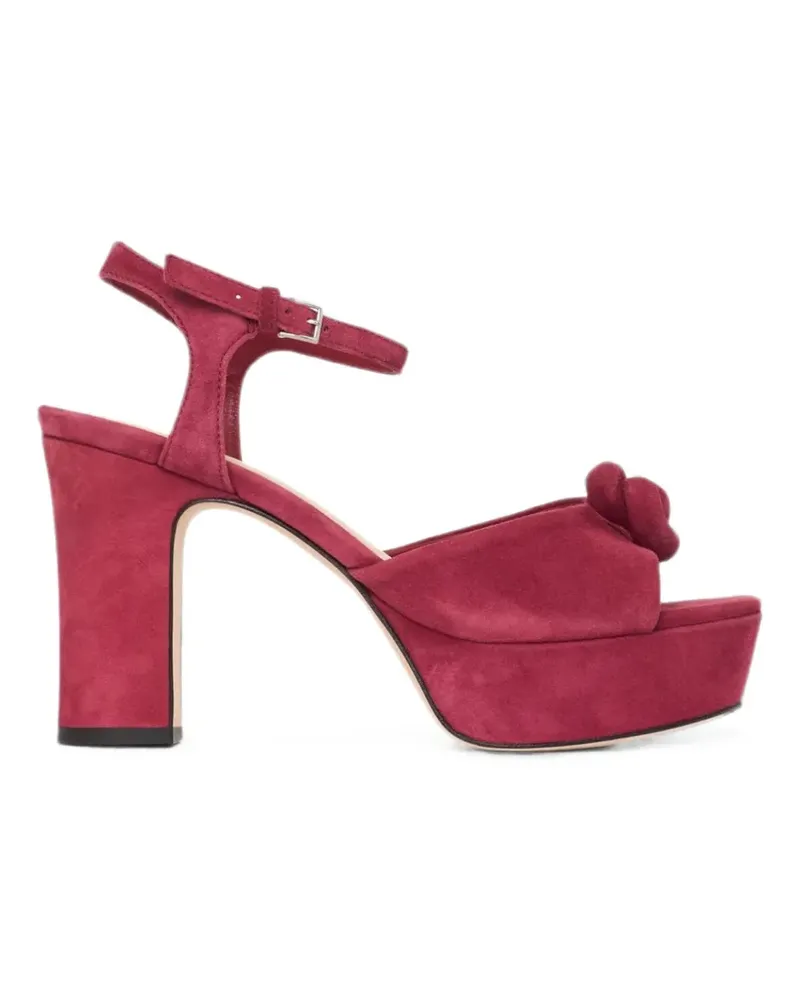 Cinq à Sept Arianna Sandalen mit Knoten - Rot Rot