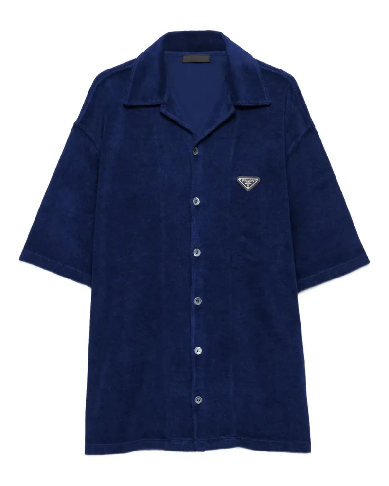 Prada Klassisches Hemd - Blau Blau